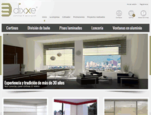 Tablet Screenshot of dixxe.com